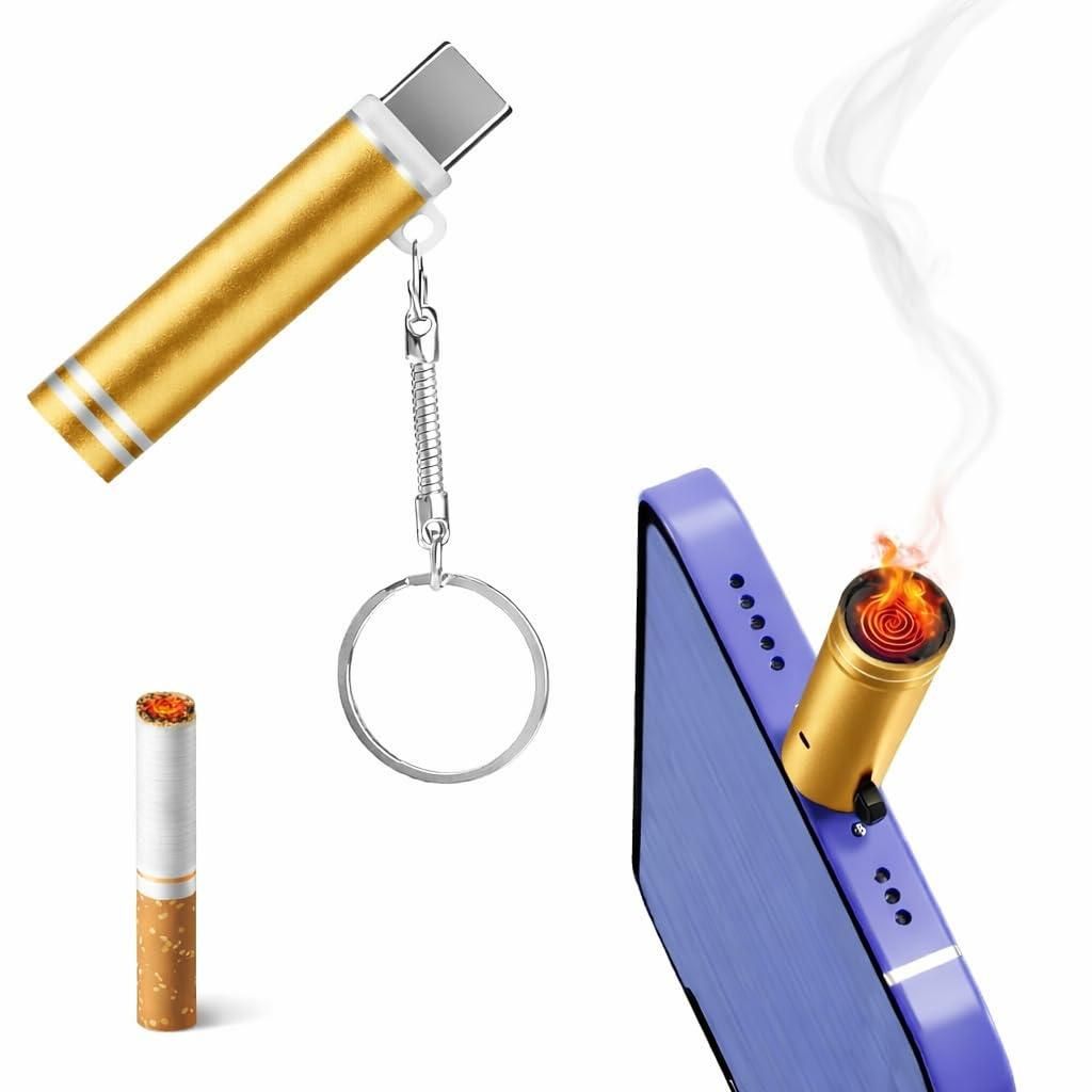 USB Type-C Electric Cigarette Lighter – Rechargeable Flameless Lighter
