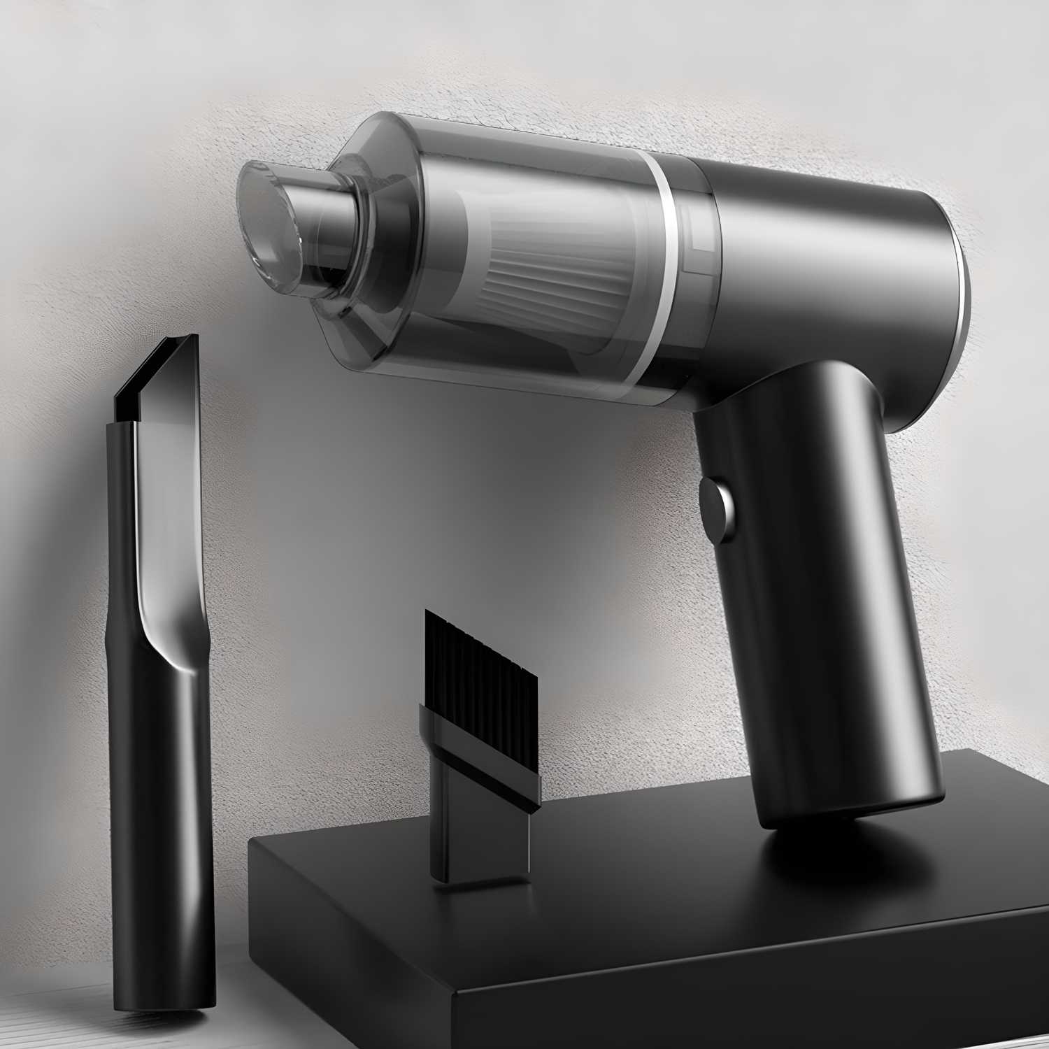 Mini Electric Vacuum Cleaner – Portable USB Rechargeable Dust Remover