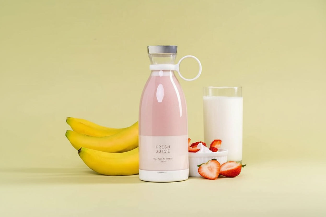 Portable USB Rechargeable Mini Blender – Travel Juice Maker