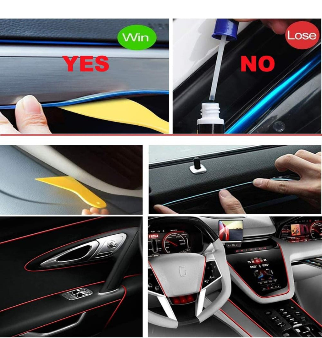 RGB Ambient RXTE8109 Neon Light – Multi-Color Car Interior LED Strip
