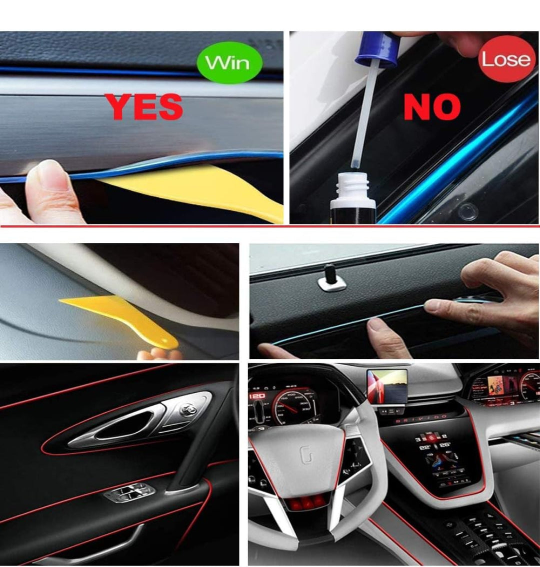 RGB Ambient RXTE8109 Neon Light – Multi-Color Car Interior LED Strip